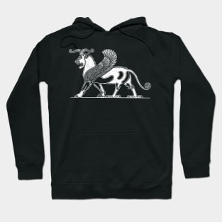 Winged Griffon of Darius the Great Hoodie